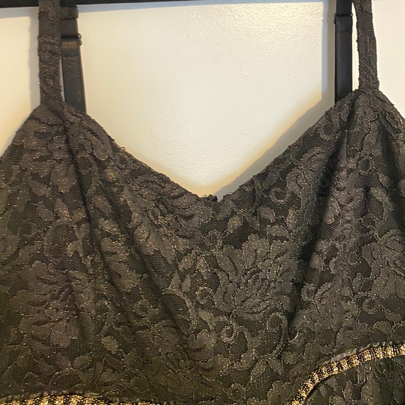 Torrid Black Dress with Gold Detailing - Picture 4 of 9